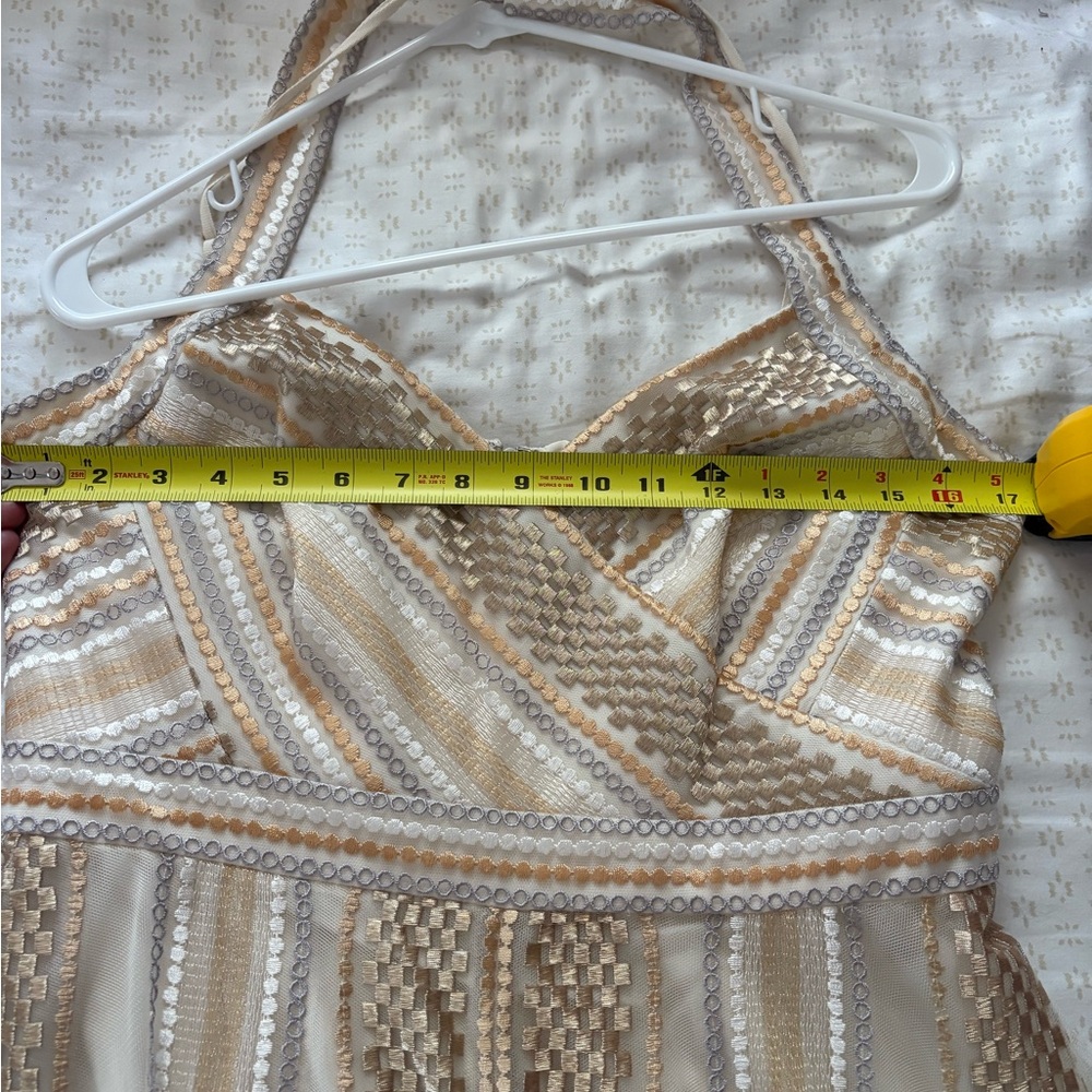 BCBG MAX AZRIA asymmetrical halter dress - Picture 7 of 7
